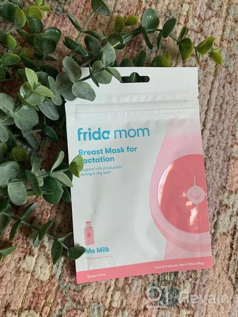 img 1 attached to Nourish And Soothe Your Boobs With Frida Mom Breast Mask - Aloe Vera, Honey, Tea Tree Oil, And Cucumber Infused For Ultimate Hydration - No Harsh Chemicals review by Jignesh Shaffer