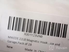 img 7 attached to 25 фунтовая прочная магнитная вешалка Neodymium, 15 штук, необходимые аксессуары для круиза, висячие магниты для холодильника, кухни, дома и рабочего места от MIKEDE