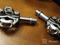 img 1 attached to Experience Ultimate Performance With ZERAY Sealed Clipless Mountain Bike Pedals- Dual Platform With Shimano SPD Cleats review by Philip Berry