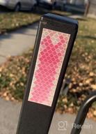 img 1 attached to High Visibility Reflective Tape - 1 Inch Width, 15 Feet Length - Red Color, DOT-C2 Compliant - Ideal For Enhancing Safety And Conspicuity Of Vehicles, Trucks, Bikes, Cargos, And Helmets review by Brian Healy