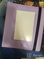 img 1 attached to Purple PU Leather 4X6 Photo Album With Window, Holds 136 Pictures, Ideal For Baby, Wedding, Family, Children And Anniversary Photos review by Derek Faseworld