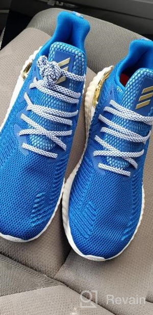 img 1 attached to 👟 Adidas Alphaboost Athletic Running Shoes for Men - Unity Purple review by Pete Door