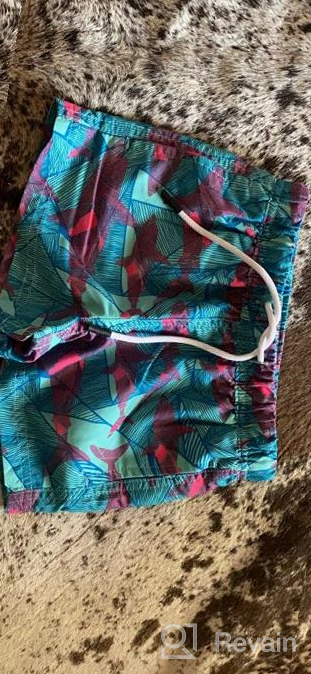 img 1 attached to Maamgic Boys' Toddler Swim Trunks: Bathing Suits for Kids, Baby Boy Swimsuit, Swimwear Shorts review by Steve Wynn