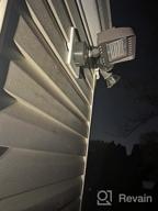 img 1 attached to Outdoor LED Floodlights 2-Pack: 150W, 21000Lm, IP65 Waterproof, Daylight White 5000K, UL Plug With 3Ft Cable, Ideal For House, Garden, Backyard. review by Sean Castator