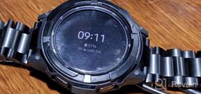 img 8 attached to 3-в-1 Samsung Galaxy Watch 4 Classic 46Mm Аксессуары: прочный бампер, защитная пленка для экрана из закаленного стекла + кольцо на лицевой панели — синий