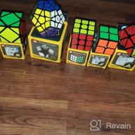 картинка 1 прикреплена к отзыву Vdealen Speed Cube Set, Magic Cube Pack Of 2X2 3X3 4X4 2X2X3 Pyramid Skewb Dodecahedron Six Spot Infinite Ivy Puzzle Cube Bundle, Christmas Birthday Party Toy Gifts For Kids Teens Adults (10 Pack) от Lyle Stepp