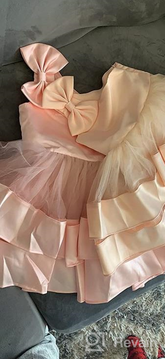 img 1 attached to 👗 ABAO SISTER Princess Shoulder Communion Girls' Clothing: Elegant Dresses for Special Occasions review by Joy Vogelzang