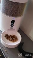 img 1 attached to HBN Automatic Cat Feeder With HD 1080P Camera,Dog Food Dispenser Work With Alexa And Voice Recorder,Wi-Fi Enabled App Control review by Leo Puente