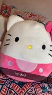 img 1 attached to 14-Inch Hello Kitty With Red Glasses Squishmallows Plush - Sanrio Ultra Soft Stuffed Animal Toy By Kellytoy review by Jason Ampongan