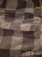 img 1 attached to Venado Mens Plaid Fleece Shirt - Heavyweight Buffalo Check Soft Flannel For Men - Enhanced SEO review by Donald Larson