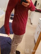 img 1 attached to Versatile And Chic: Women'S Soft Cotton Mock Neck Tops With Long Sleeves review by Laura Lamb