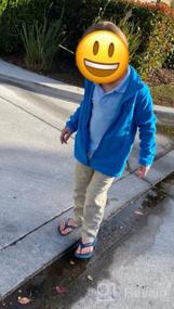 img 6 attached to YINGJIELIDE Boy's Polar Fleece Jacket: Full-Zip Coat for Kids – Soft, Warm, and Outdoor-friendly Sweatshirt