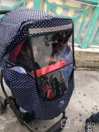 img 1 attached to Protect Your Baby From The Elements With Our Stroller Rain Cover - Waterproof And Easy To Install Universal Accessory For Rain, Wind, And Snow review by Tony Buckley