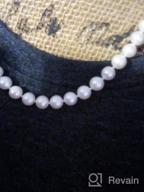 img 1 attached to Stunning Freshwater Pearl Strand Necklace: All Shapes, Sizes And Clasp For Women'S Jewelry Collection review by Steve Douglas