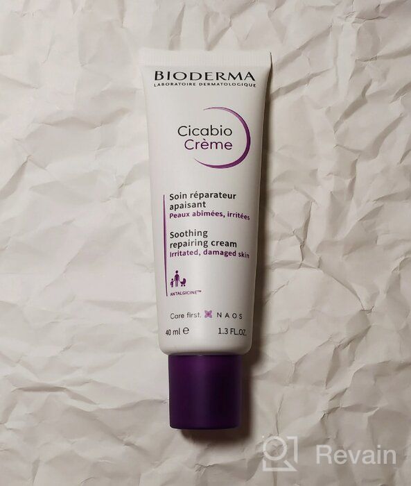 img 2 attached to 🌿 Bioderma Cicabio Face and Body Cream - Soothing and Renewing Formula - Intense Hydration and Restoration for Dry Skin Irritations - 1.35 Fl Oz (Pack of 1) review by Aneta Kuchter ᠌