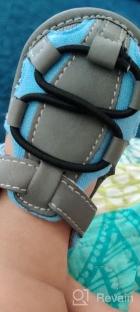 img 1 attached to 👶 LAFEGEN Sandals: Outdoor Boys' Shoes and Sandals for Toddlers (3-18 Months) review by James Nielsen