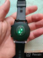 img 2 attached to HUAWEI Watch GT 2 (42mm) - AMOLED Display, 1 🕰️ Week Battery, GPS, Heart Rate Monitor, Night Black (International Model, No Warranty) review by Ghazanfar Ali ᠌