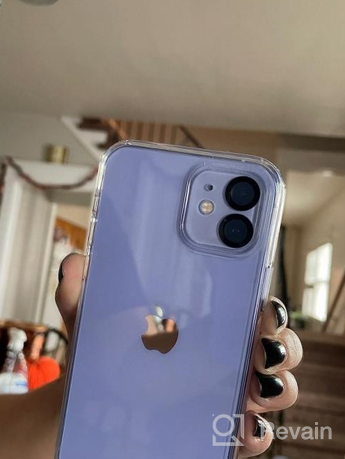 img 1 attached to Crystal Clear IPhone 12 And 12 Pro Case By Humixx - Slim Fit And 5X Military Drop Tested With Airbag Bumper For Maximum Protection - 6.1'' 5G 2020 Transparent Design That Will Never Yellow review by Max Guerrero