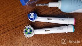 img 6 attached to Оригинальные насадки Oral-B Genuine Precision Clean Replacement - белая зубная щетка 🦷 для глубокой и точной чистки, 4 штуки в упаковке