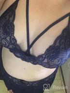 img 1 attached to Sexy 3-Piece Lace Lingerie Set: Klier Women'S Babydoll, Bralette, And G-String review by Keyone Brownlee