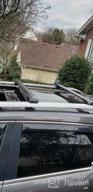 img 1 attached to MotorFansClub Roof Rack Cross Bars For Jeep Cherokee 2014-2019 | Aluminum Cargo Luggage Rail (Not Compatible With Grand Cherokee) review by Eddie Fowler