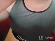 img 1 attached to TomboyX Racerback Bra: Cotton Comfort Bralette For Women, Wireless No-Padding Low-Impact (3XS - 6X) review by Kai Steinbach