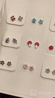 img 1 attached to Stainless Animals Mushroom Umbrella Earrings review by Christine Moore