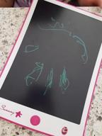 img 1 attached to Fun & Educational LCD Drawing Tablet For Kids - Perfect For Art & Learning At Home & School review by Vincent Bain