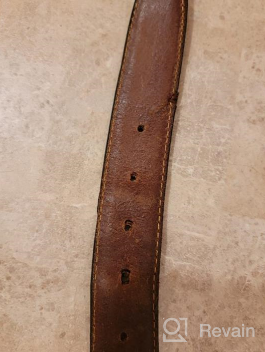 img 1 attached to Nickel Smart Men's Accessories for Belts - Uptown Tan Belt review by Nathan Hutchinson