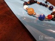 img 1 attached to Explore The Universe In Style: Fesciory Women'S Solar System Bracelet With Natural Stone Beads - Perfect Gifts For Girls review by Nadine Willoughby
