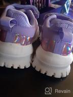 img 1 attached to ADICIEN Breathable Running Walking Sneakers Girls' Shoes in Athletic review by Marcus Hardin