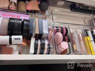 img 1 attached to 25-Piece Clear Plastic Drawer Organizers: Non-Slip Trays For Makeup, Jewelry, Office & More! review by Jim Velasco