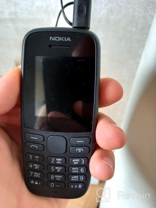 img 1 attached to Phone Nokia 105 SS (2019), black review by Agung Baraya ᠌