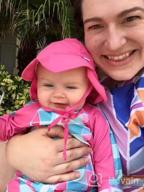 img 1 attached to Stay Sun-Safe And Stylish With SwimZip'S UPF 50+ Girls Long Sleeve Sunsuit In Multiple Colors review by Sharonda Guzman