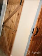 img 1 attached to 42X84 Rustic Hardwood Barn Door Slab - Unfinished Knotty Alder Solid Wood review by Steve Walton