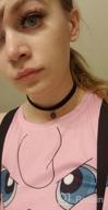 img 1 attached to 💎 Chic Black Velvet Choker with Letter Pendant Necklace - Cozlife Collars for Women and Girls review by Summer Edwards
