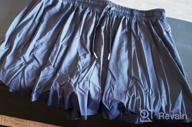 img 1 attached to Flowy Running Yoga Shorts for Women - Gym Fitness 🏃 Workout Athletic Spandex Shorts with Pocket, Enhanced by Bloggerlove 2 in 1 review by John Fuentes