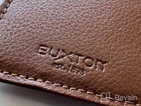 img 5 attached to 📱 Buxton Addison Leather Pocket Blocker