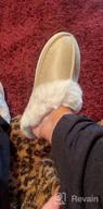 img 1 attached to CozyWarm Women'S Fuzzy Slippers - Soft And Fluffy Slip-On House Shoes With Memory Foam And Anti-Slip Sole For Indoor And Outdoor Use, Breathable Plush Faux Fur And Suede Material For Winter Comfort review by Brandon Patterson