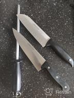 img 1 attached to Musat Arcos Sharpening steels 2781, steel, 23 cm, black review by Boguslawa Terpeluk ᠌