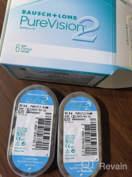 img 1 attached to Contact lenses Bausch & Lomb PureVision 2, 6 pcs., R 8.6, D 2.75 review by Dagmara Nowak ᠌