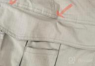 img 1 attached to Water-Resistant Ripstop Cargo Pants For Men: CQR Flex Stretch Tactical Pants Ideal For Outdoor Hiking, Lightweight EDC, And Work review by Patrick Reid
