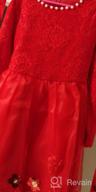 img 1 attached to 👗 Girls' Clothing for Toddler Christmas Wedding Birthday Dresses review by Jesse Bailey