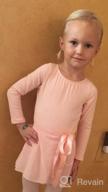 img 1 attached to Freebily Girls Team Tank Leotard & Wrap Skirt Ballet Tutu Dress for Gymnastics & Dance Training Activewear review by Tim Wilske