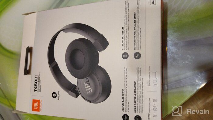 img 1 attached to Black JBL T450BT On-Ear Wireless Headphones with Built-In Mic and Remote review by Yagami Iori