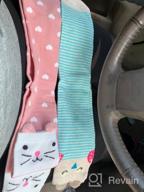 img 1 attached to 🧦 Stay Cozy and Cute with Flanhiri Cartoon Animal Knee High Socks for Toddler Girls review by Misty Miller