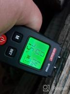 img 1 attached to Digital Moisture Meter, Pin Type Water Leak Detector For Wood, Firewood, Walls, Drywall, Paper Brick Concrete Building Material - Wintact Pocket review by Jeremy Levendusky