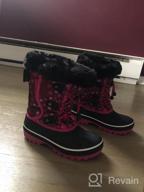 img 1 attached to Tombik Toddler Outdoor Insulated Waterproof Weather Boys' Shoes review by Bill Lacy