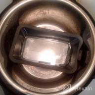 img 1 attached to Instant Pot Electric Pressure Cooker Springform Loaf Pan: Premium Non-Stick Silicone & Tempered Glass Base review by Kayla Miller