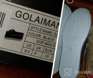 img 1 attached to Stylish GM GOLAIMAN Honeycomb Casual Shoes review by Jonah Riggle